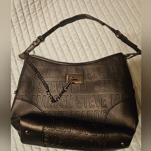 Steve Madden Black Shoulder Bag